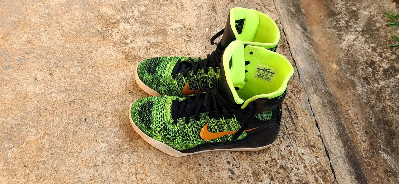 Nike Kobe 9 Elite Victory Green High - Calçados Esportivos