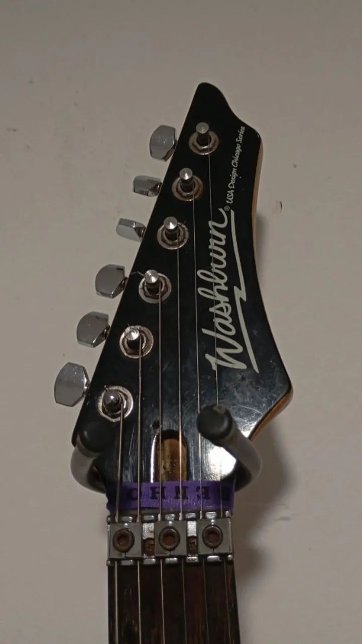 Guitarra Washburn WR 154 Com Upgrades. - Foto 3