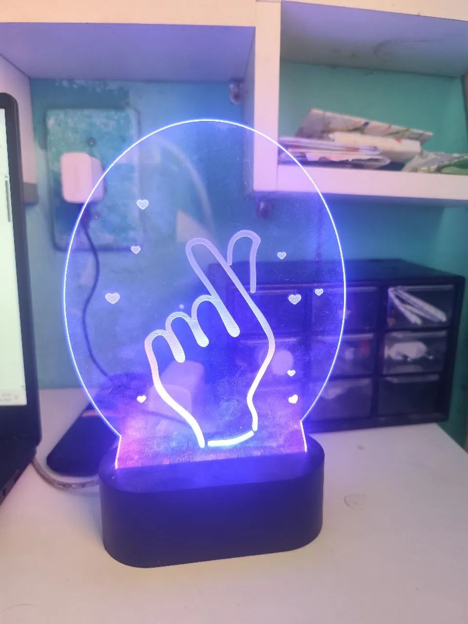 Quadro de luz dorama - Foto 2