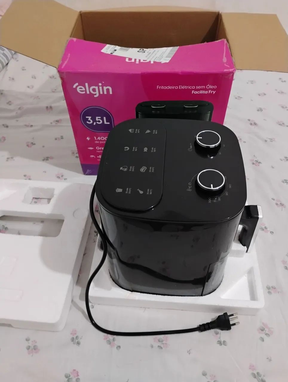 Air fryer Elgin semi nova na garantia! - Foto 3