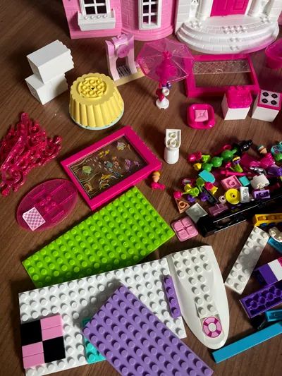 Barbie Megabloks Coleção Life In The Dreamhouse 1990 - NÃO ESTA COMPLETO - Foto 6