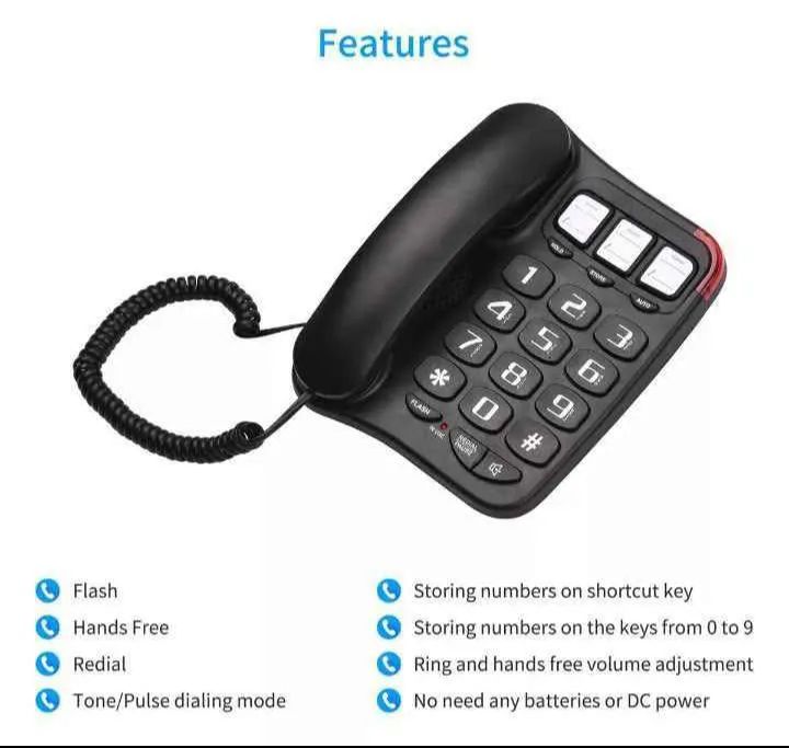 Elgin com fio modelo TCF 2300 telefone. - Foto 4