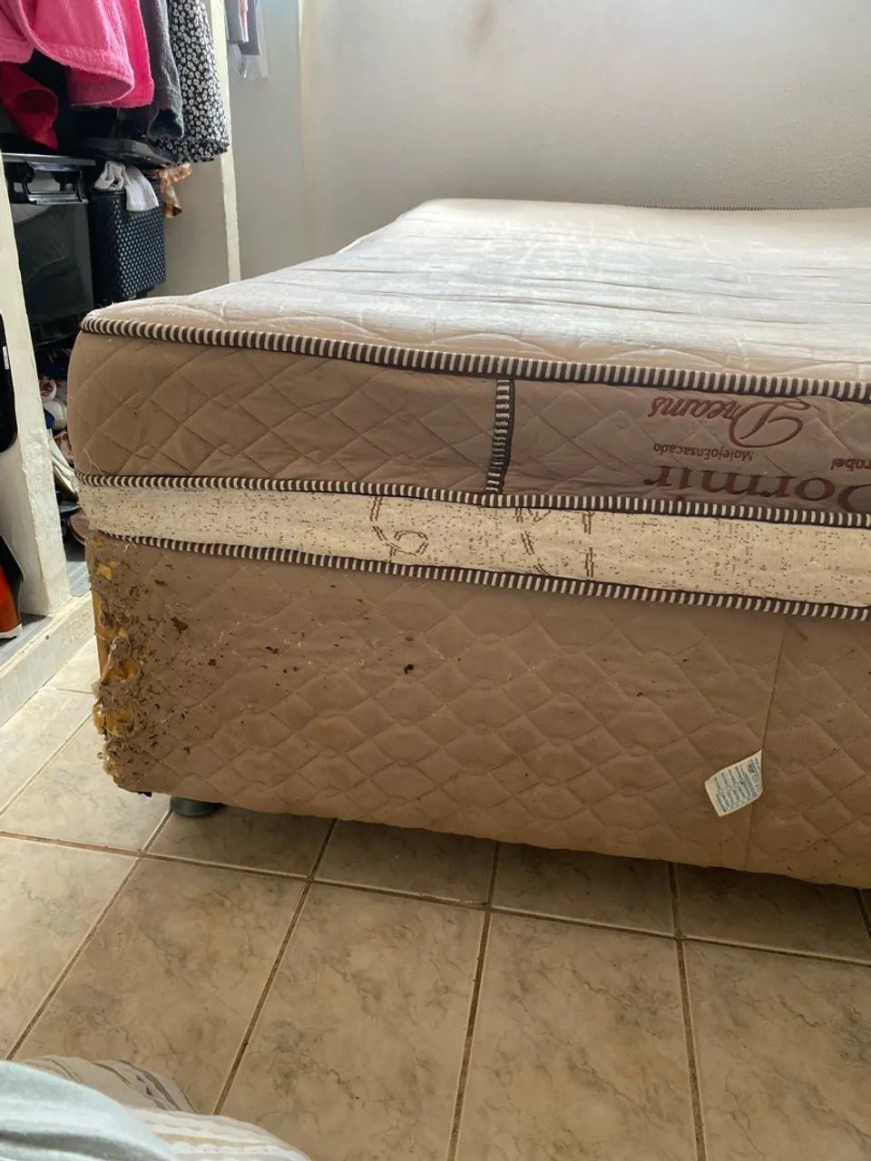VENDO CAMA DE CASAL COMPLETA  - Foto 2