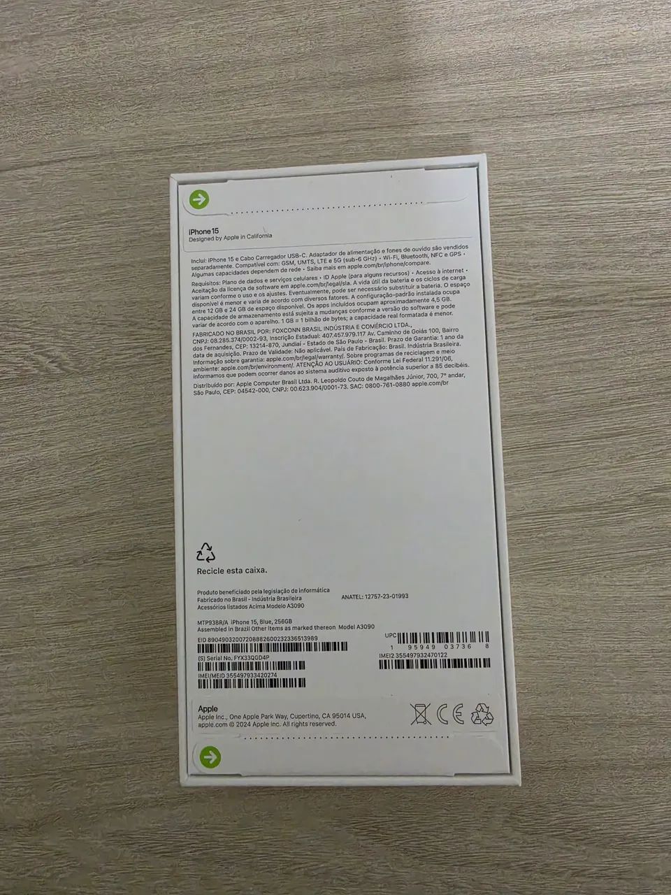 Iphone 15 256gb blue LACRADO  - Foto 2