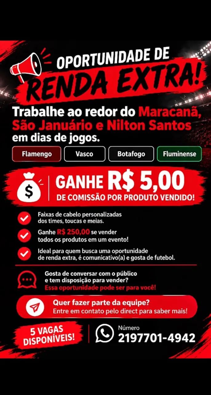 Vaga de trabalho 