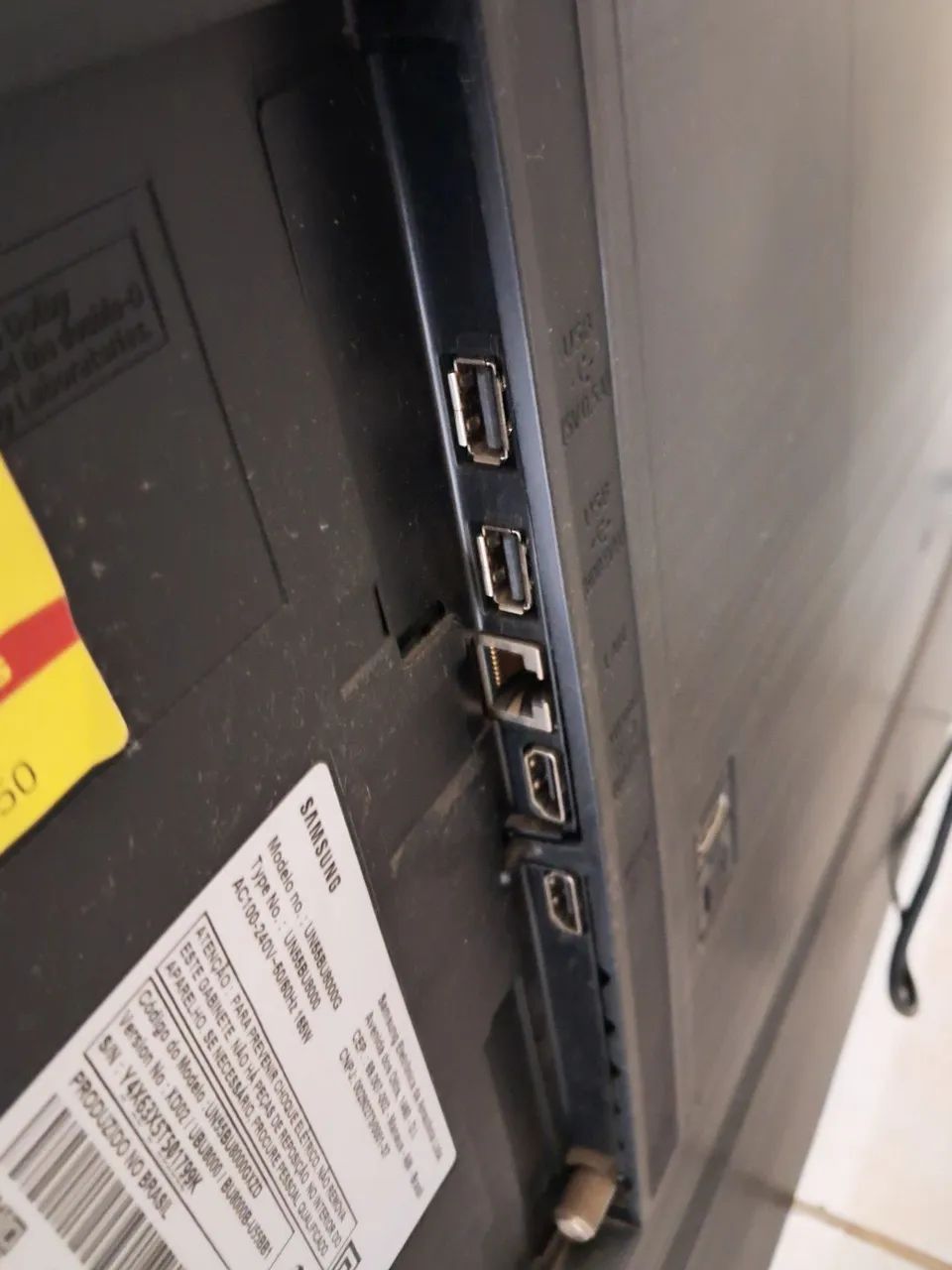 Smart tv Samsung 55 polegadas com defeito - Foto 2