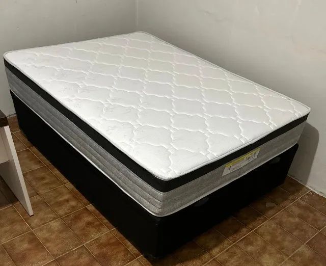 Cama Box Baú Casal Colchão - Foto 2