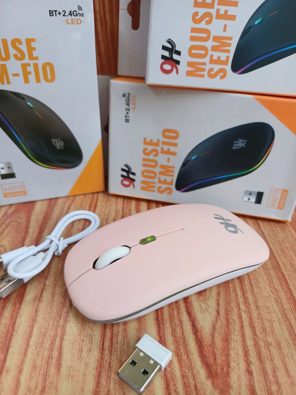 Mouse Sem Fio - Novo - Entregamos 
