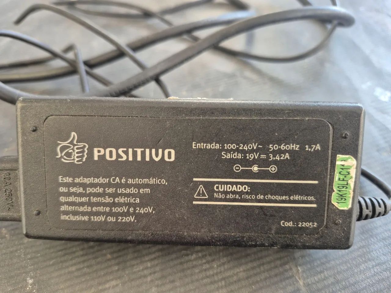 Fonte / Carregador Original Positivo para Notebook e All-in-One