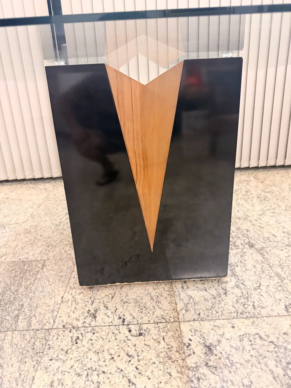 Mesa com tampo de vidro  - Foto 3