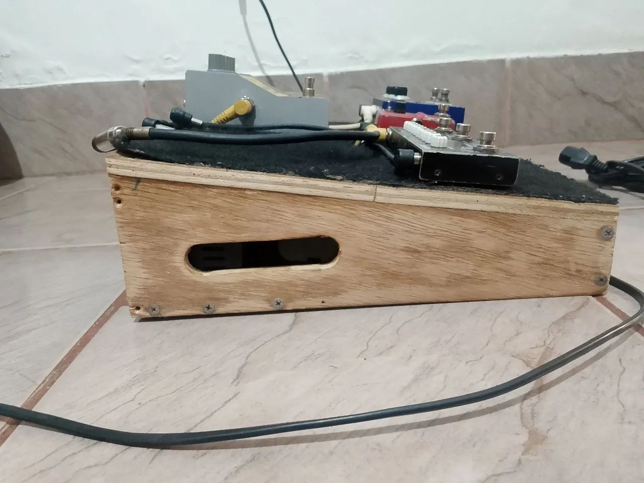 Pedalboard caseiro  - Foto 4
