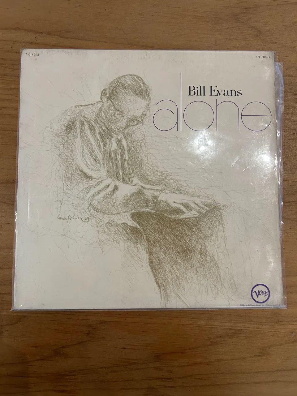Vinil Bill Evans - Alone