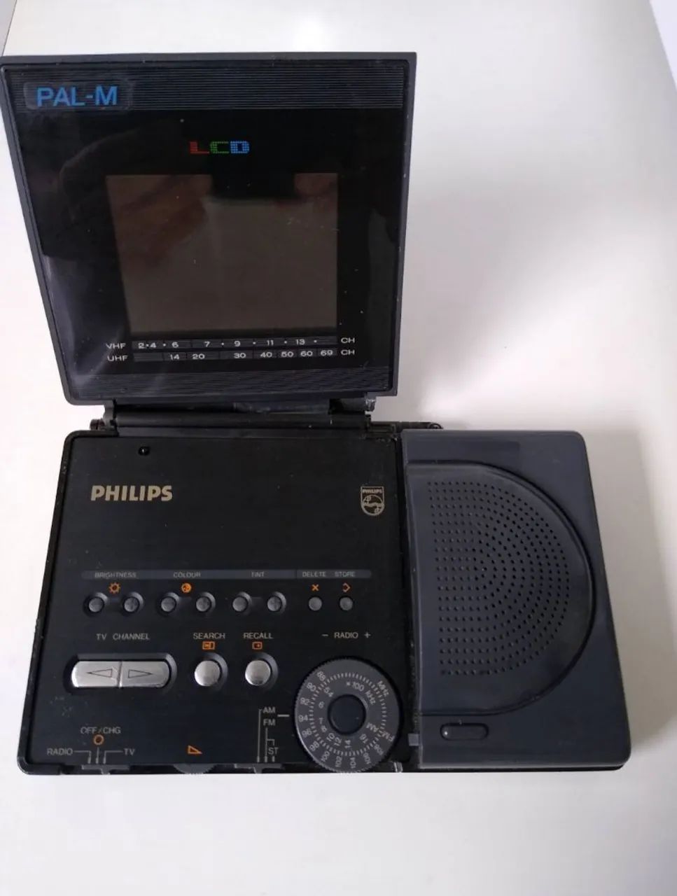 Mini tv e rádio  AM e FM Philips 3LC 2050 - Foto 4