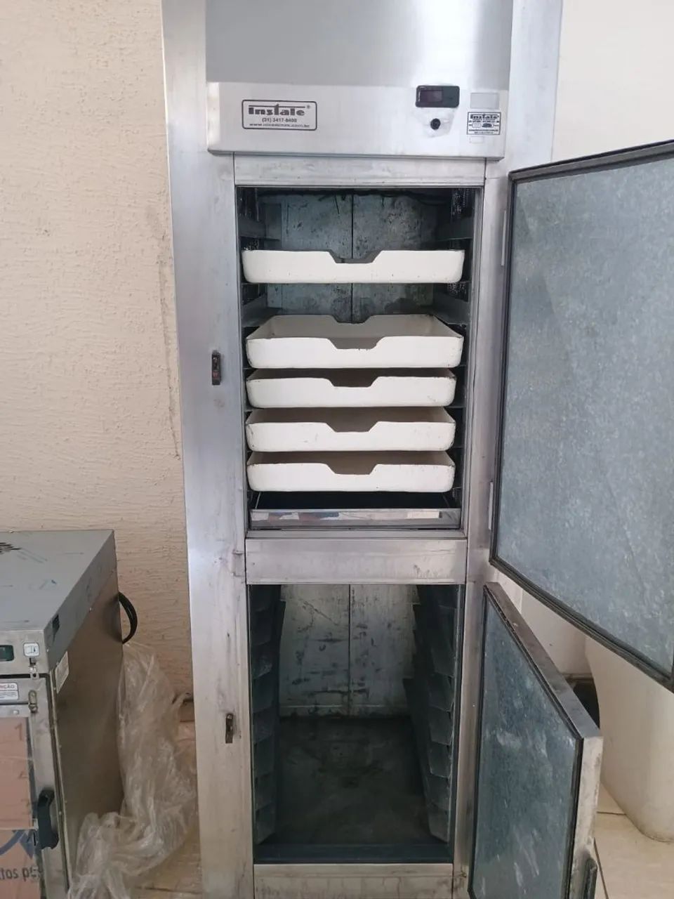 Freezer industrial para massas de pizzas 