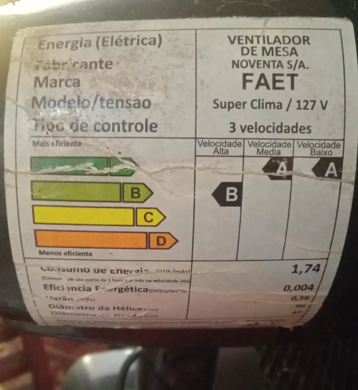 Ventilador Faet - Foto 2
