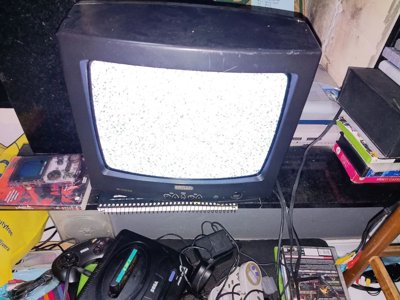 Tv tubo gamer retrô 14 polegadas 