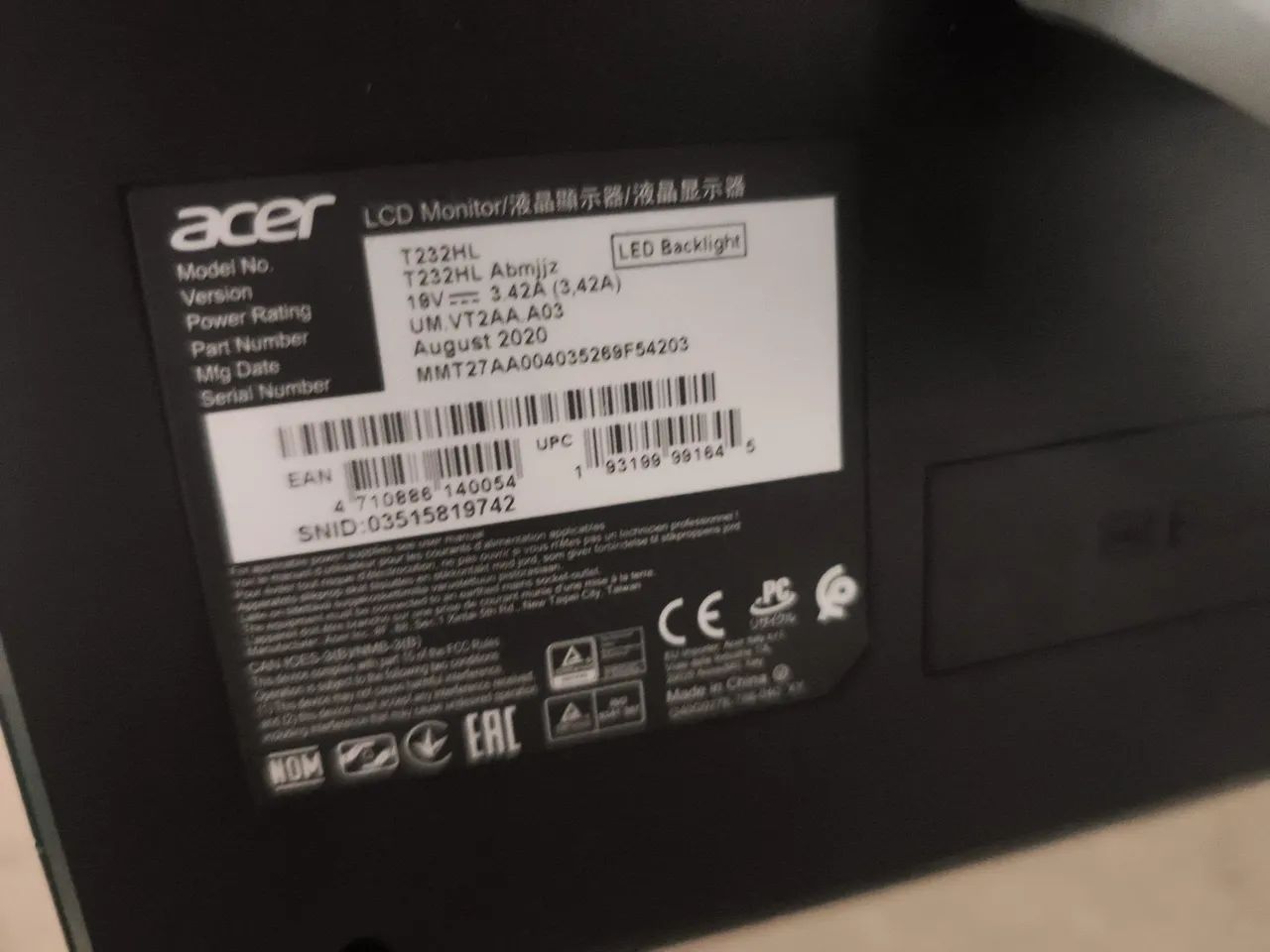Monitor acer 23 polegadas tooch - Foto 3