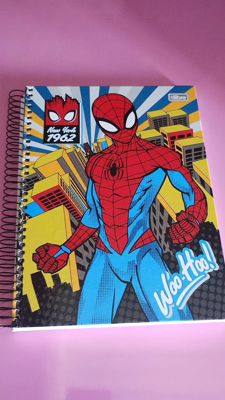Caderno  do homem-aranha - Foto 3