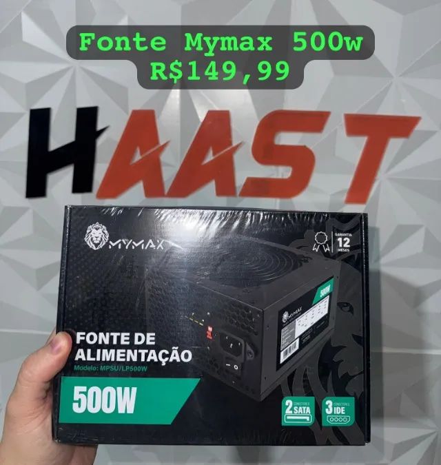 Fonte Mymax 500w [Novo]