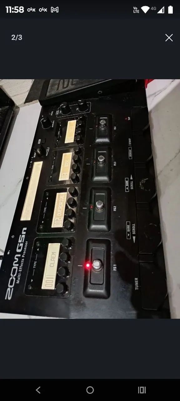 Pedaleira zoom g5n 