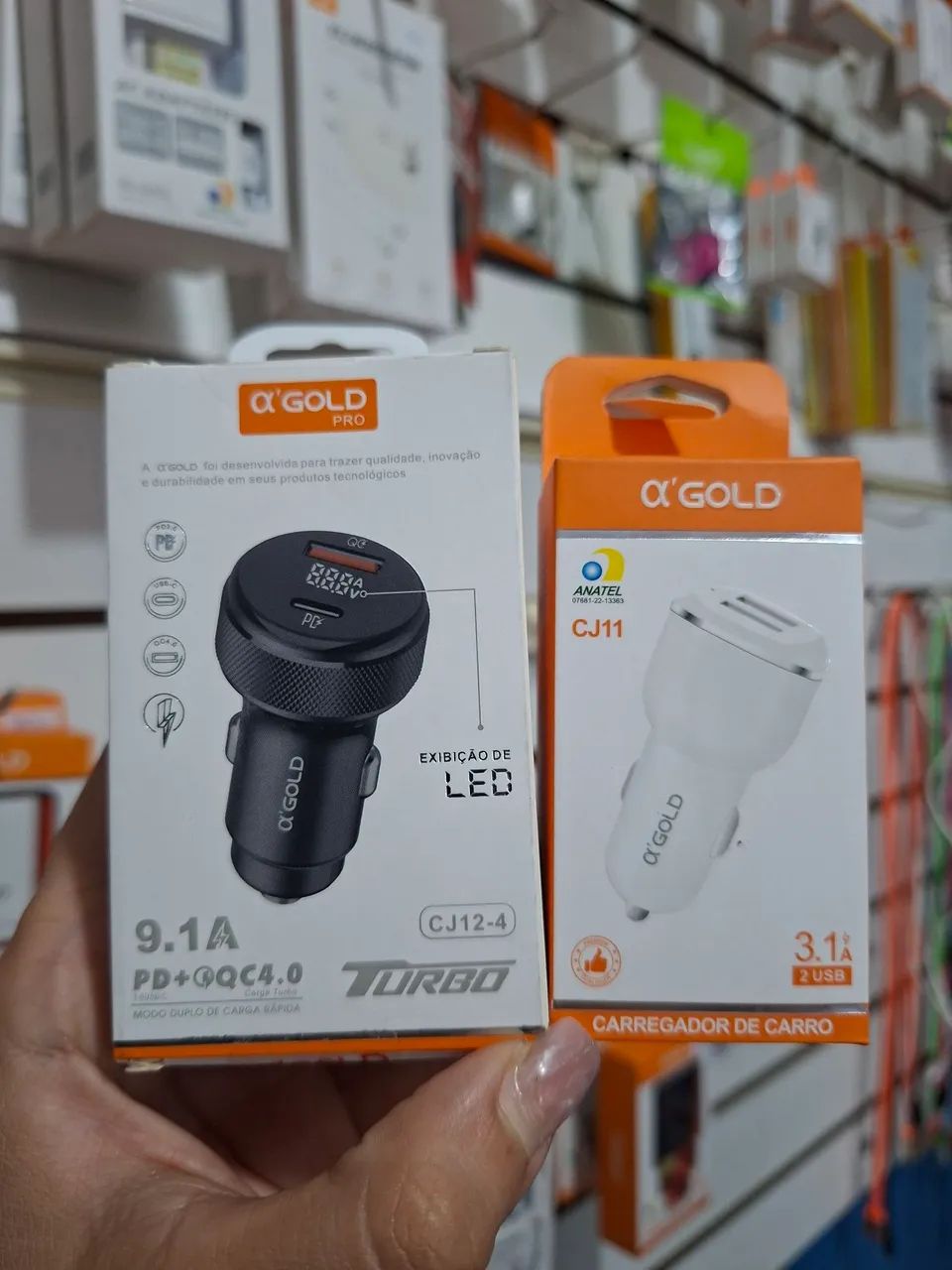 Carregadores automotivos USB / USB-C - Foto 2