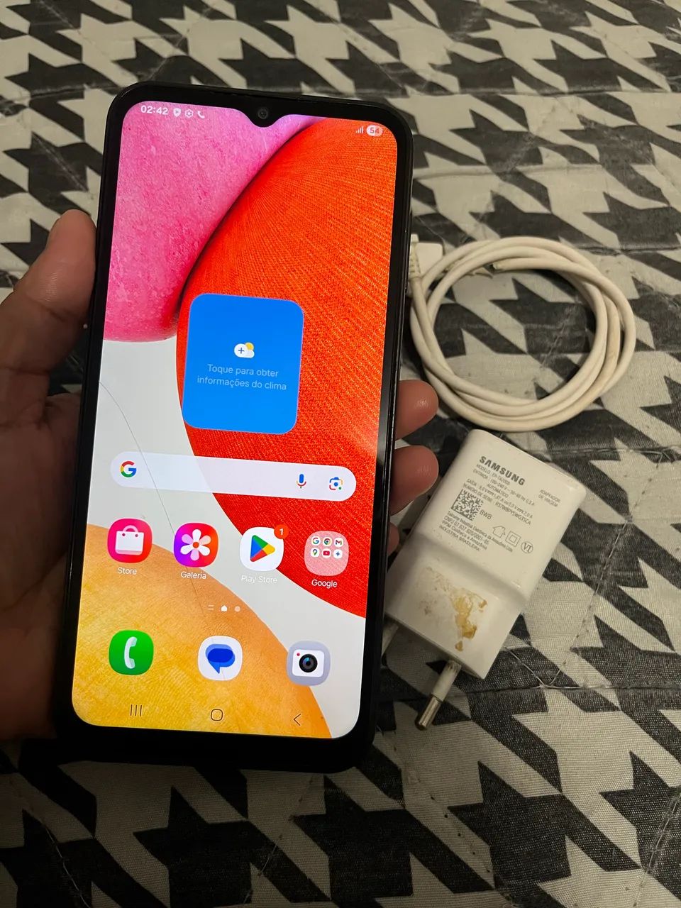 Samsung A14 128g C/fio de cabelo  - Foto 5