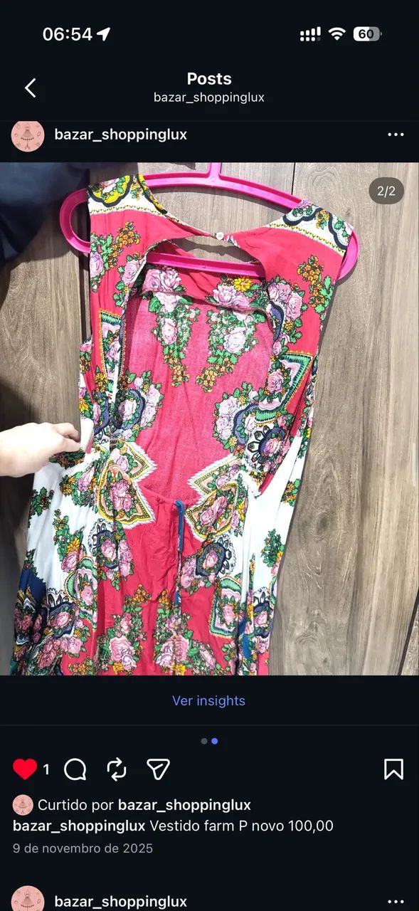 Vestido farm P 90,00 - Foto 2