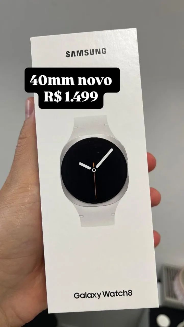 Galaxy Watch 8 40mm novo 