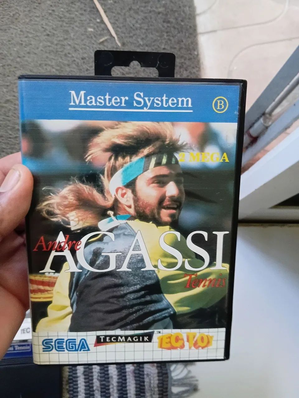Jogo Master System André Agassi - Foto 2