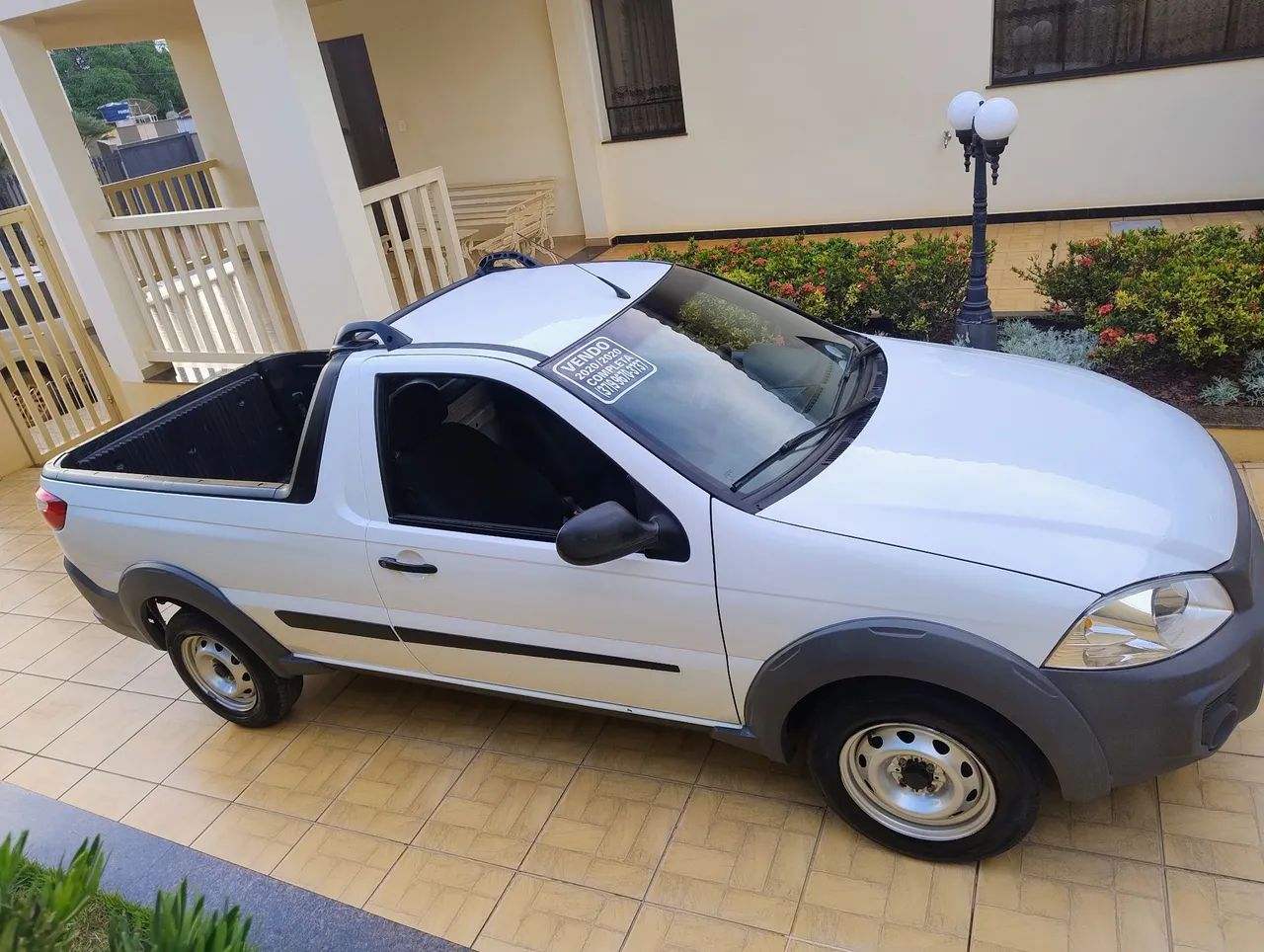 Fiat Strada Working Hard 1.4 Fire Flex 8V CS 2020 - Foto 2