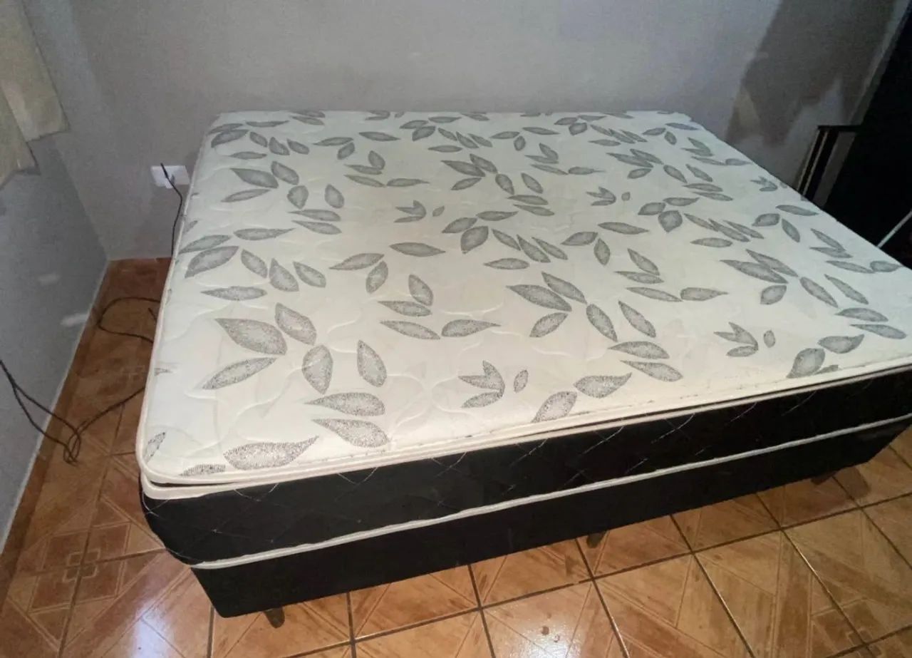 Cama box casal molas ensacadas Comprimento - Foto 2