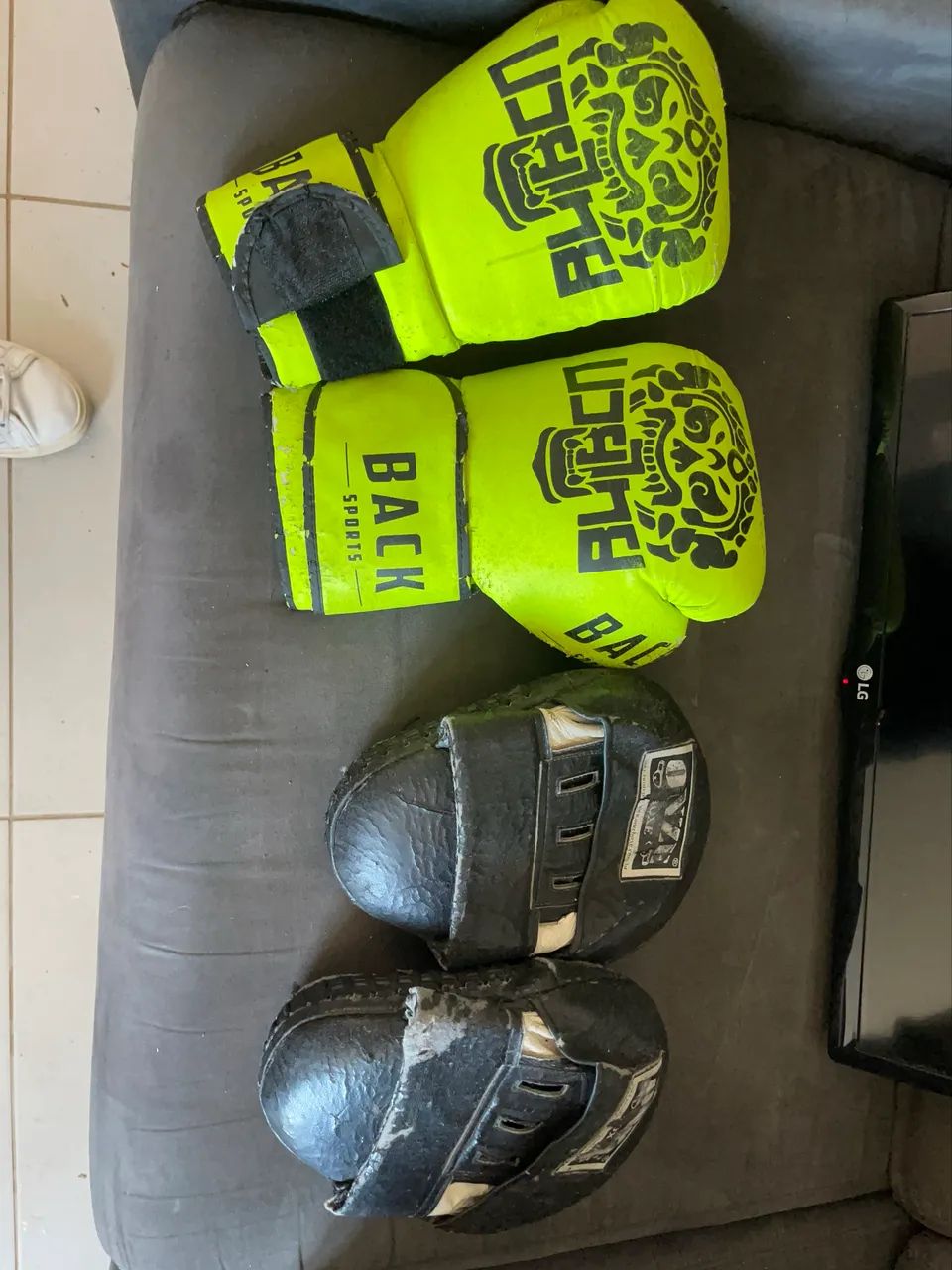 Luva e manopla Muay Thai  - Foto 4
