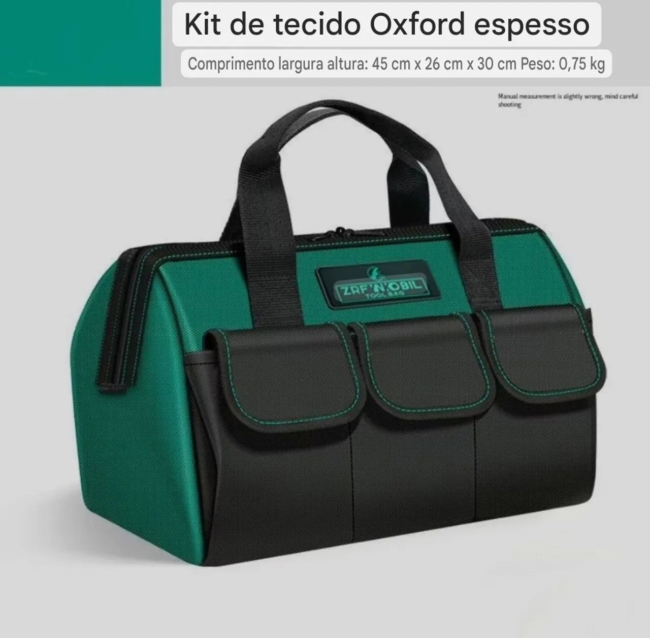 Bolsa de ferramentas, Oxford Resistente, 45cm (Novo)