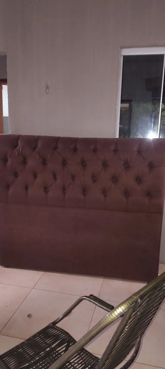 Cabeceira de cama casal Queen 