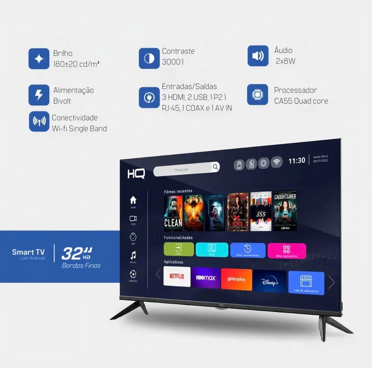 TV HQ 32 SMART - Foto 4