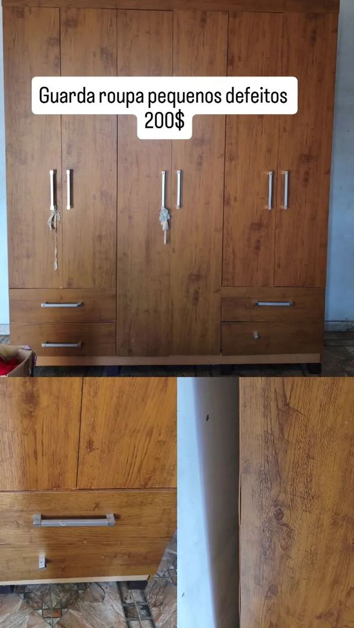 Guarda roupa usado