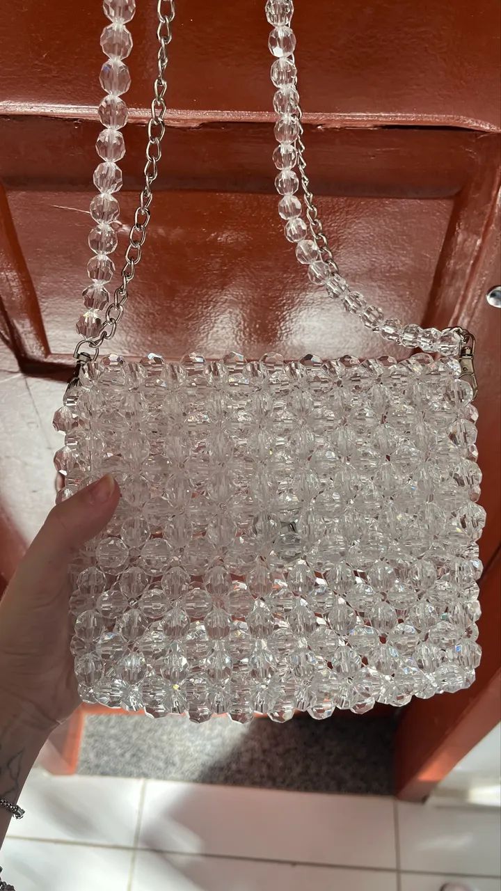 Bolsa em pedraria 