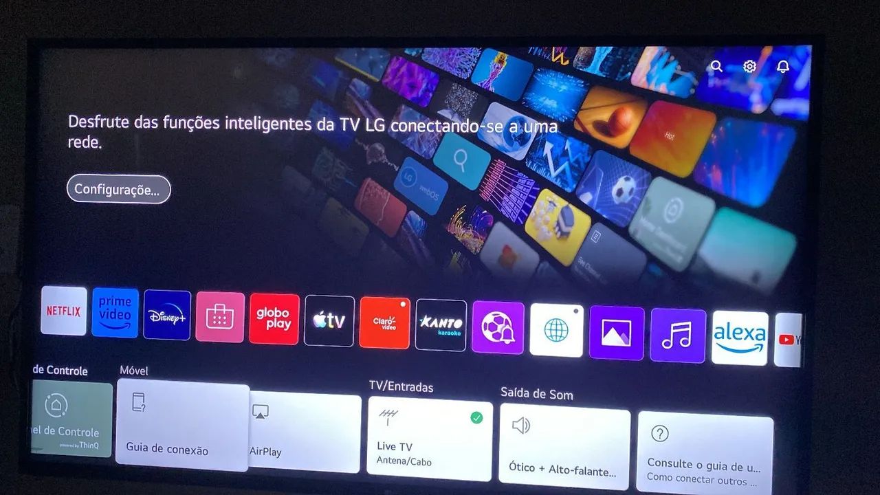 Vendo Esmart tv 50 polegadas LG