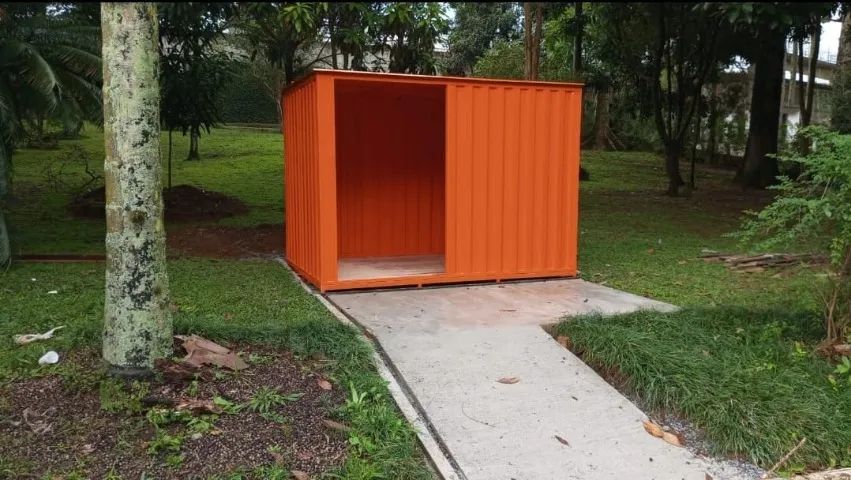 Container minimercado 3x2x2,20 sem teto térmico 
