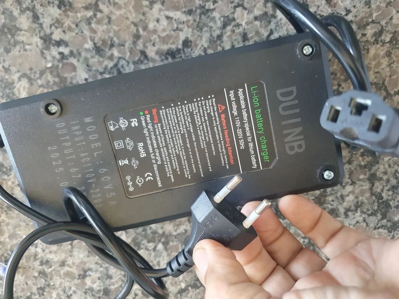 Carregador para moto e soter eletrica - Foto 3