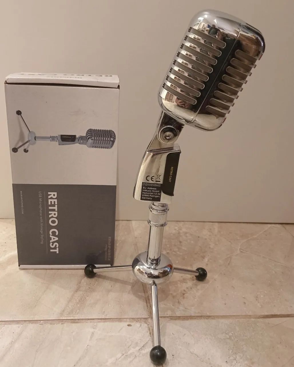 Microfone Retro Cast Marantz - Foto 2