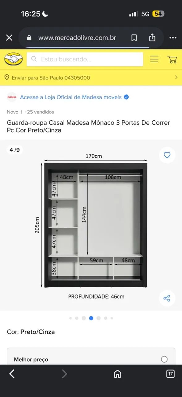 Guarda roupa de casal  - Foto 2