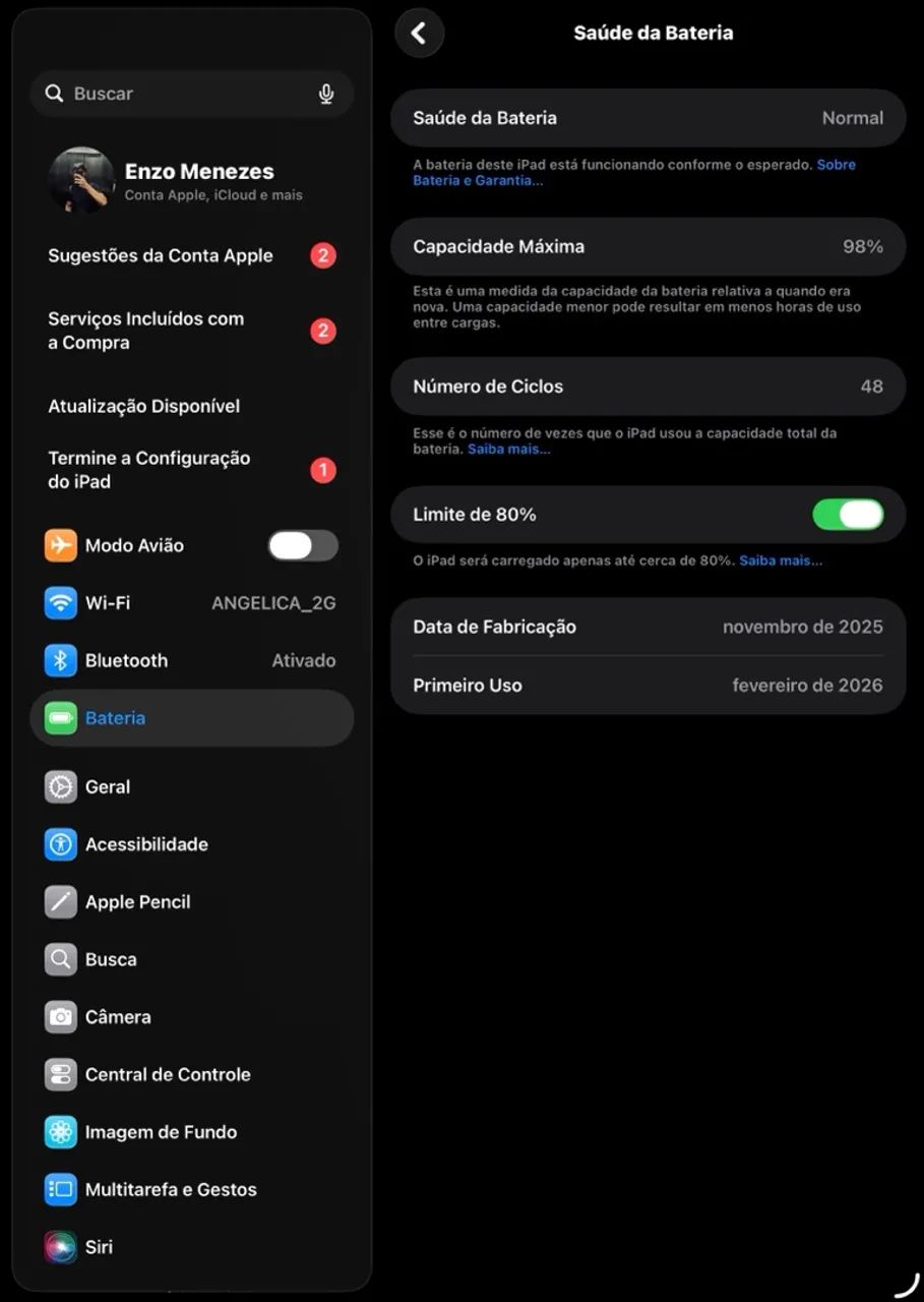 IPAD 11 (A16) PRATA 128 GB  - Foto 5