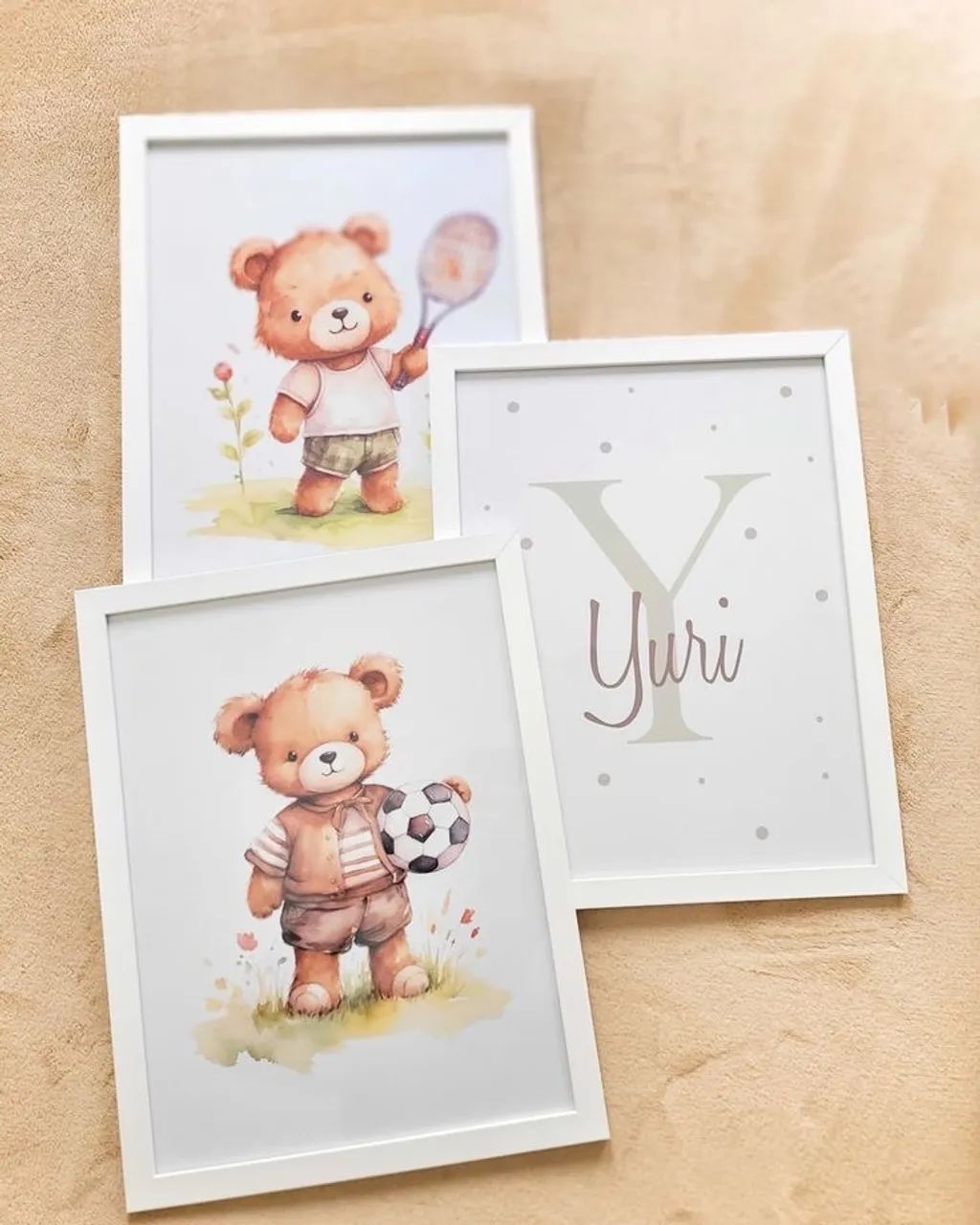 Quadros infantil personalizado A3 e A3 
