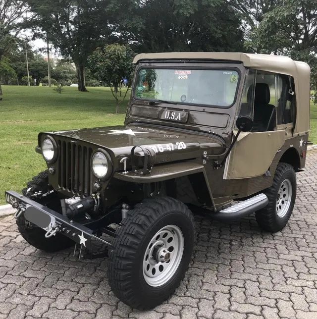 Willys Overland Jeep 2.6 12V Gasolina 2P 1951