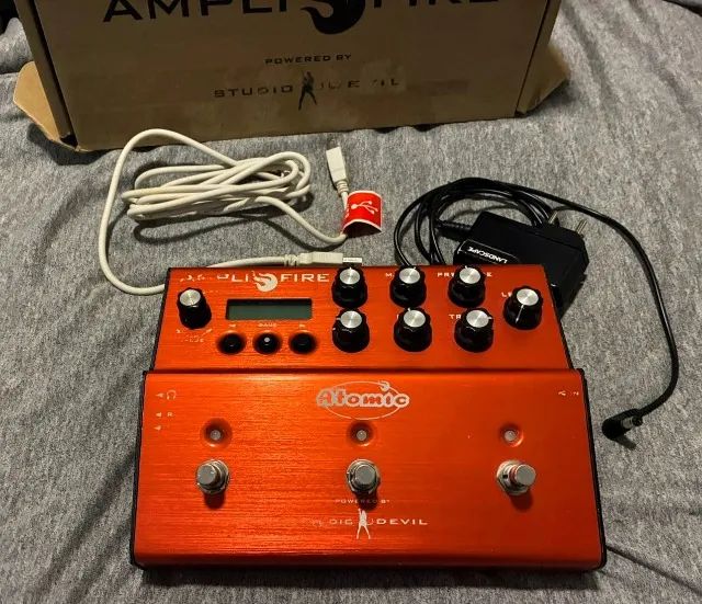 Pedaleira Amplifire Atomic 3 Substituto Fractal Cortex Kemper