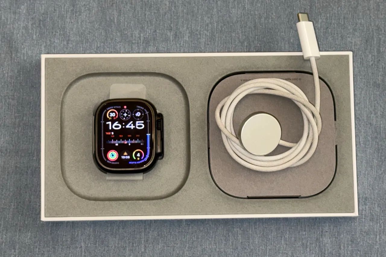 Apple Watch Ultra 2 Black sem riscos - Foto 4