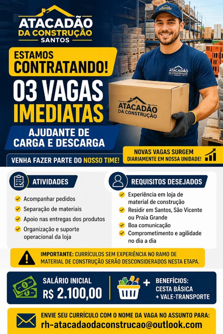 AJUDANTE CARGA E DESCARGA
