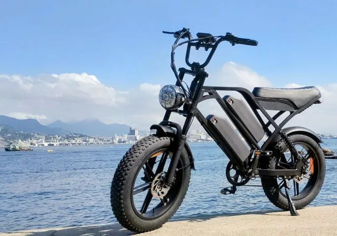 ? BIKE ELÉTRICA MOTO-BIKE 1000W - ABAIXO DO PREÇO DE LOJA! ? - Foto 4