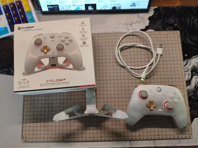GameSir Cyclone 2 bundle branco - Foto 4